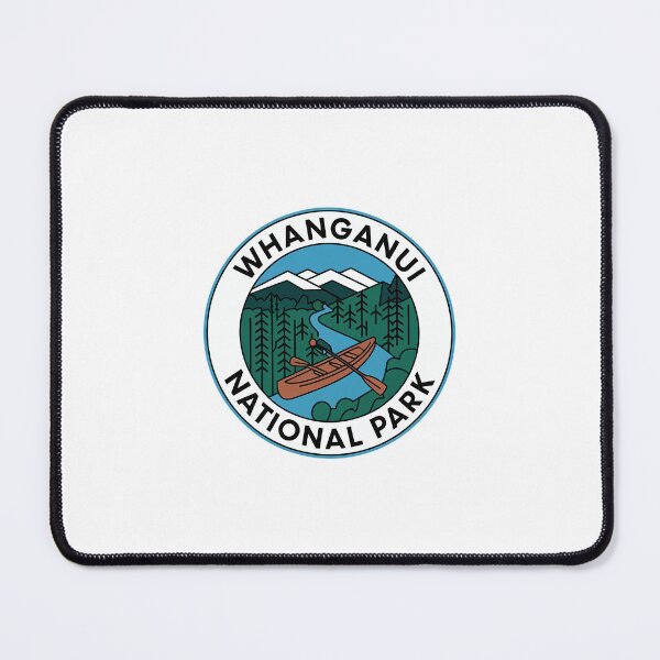 Item preview, Whanganui National Park logo emblem #3 designed and sold by ArtFusion-Shop.