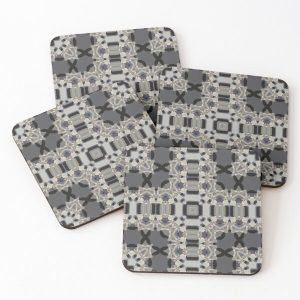 Item preview, Grey Flower Garland Surface Pattern by Jenny Meehan 4 designed and sold by Jenny Meehan Art Prints and Patterns .