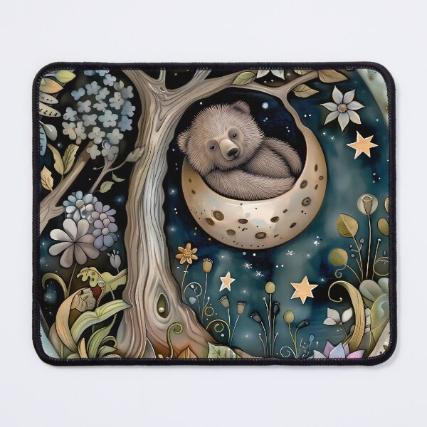 Item preview, Celestial Woodland Bear designed and sold by PawPrintStyles.