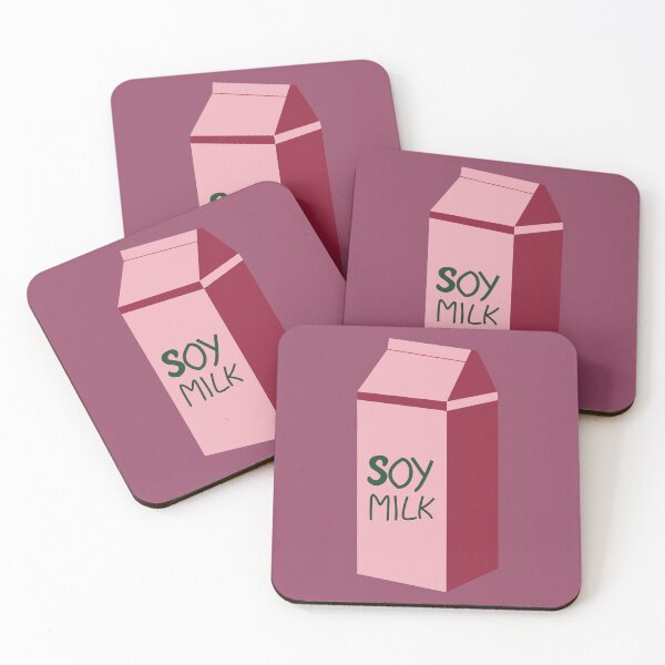 Item preview, Soy Milk Retro Carton - Vegan Milk - Soy Milk Illustration designed and sold by ArtfullyJua.