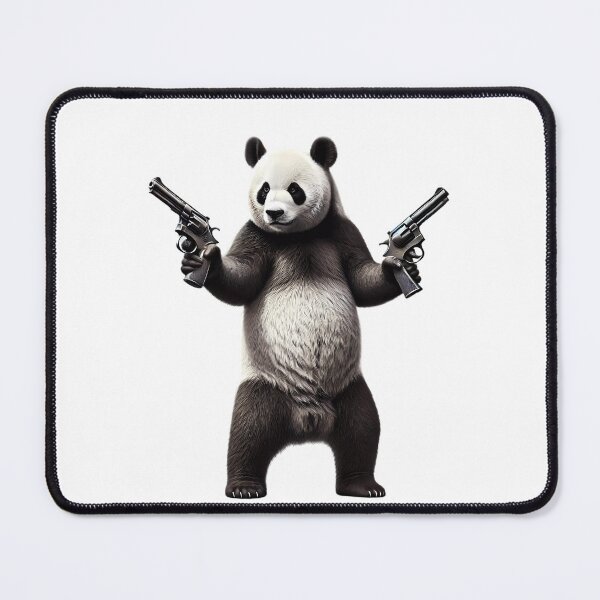 Item preview, Pandamonium: Armed and Adorable. designed and sold by Linework Studio.