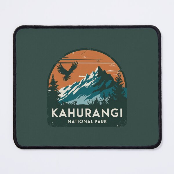 Item preview, Kahurangi National Park logo emblem #2 designed and sold by ArtFusion-Shop.