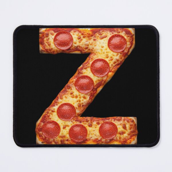 PIZZA LETTER Z Mouse Pad