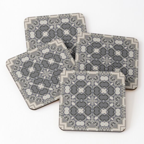 Item preview, Grey Flower Garland Surface Pattern by Jenny Meehan 10 designed and sold by Jenny Meehan Art Prints and Patterns .