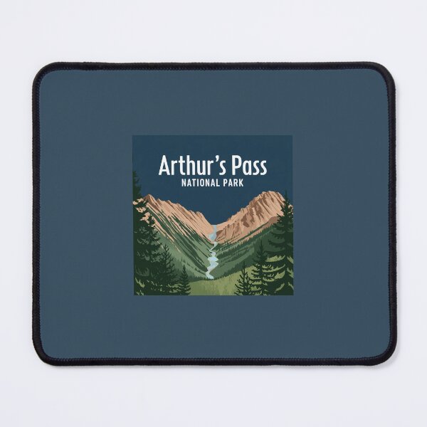 Item preview, Arthur's Pass National Park logo emblem designed and sold by ArtFusion-Shop.