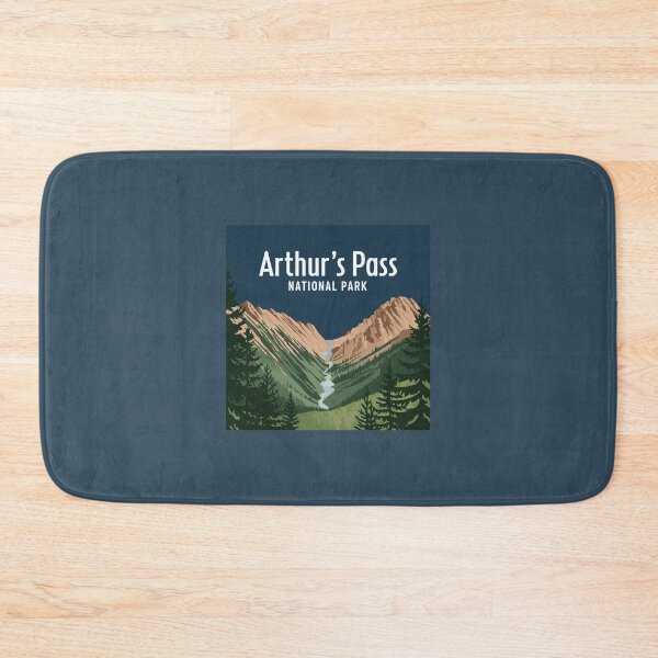 Item preview, Arthur's Pass National Park logo emblem designed and sold by ArtFusion-Shop.