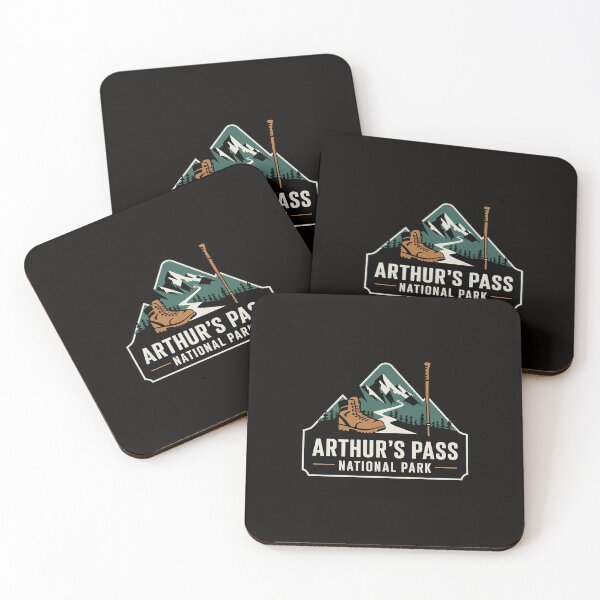Item preview, Arthur's Pass National Park logo emblem #2 designed and sold by ArtFusion-Shop.