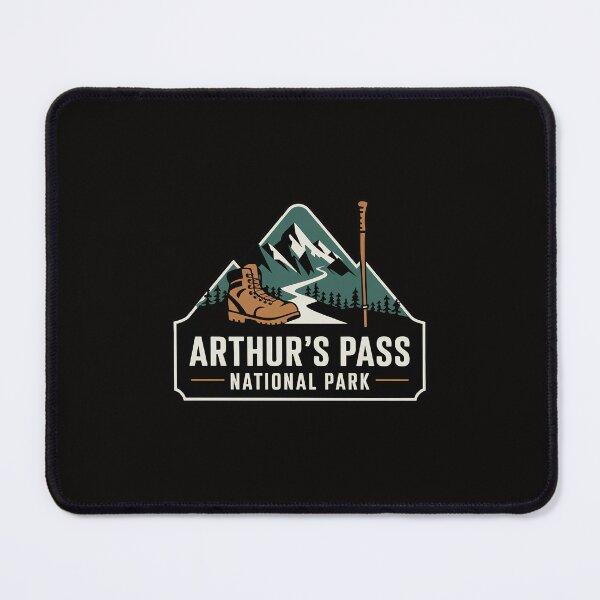 Item preview, Arthur's Pass National Park logo emblem #2 designed and sold by ArtFusion-Shop.