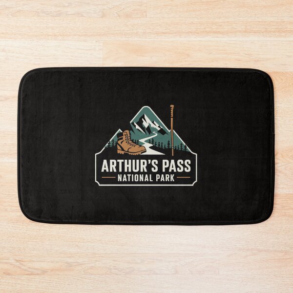 Item preview, Arthur's Pass National Park logo emblem #2 designed and sold by ArtFusion-Shop.