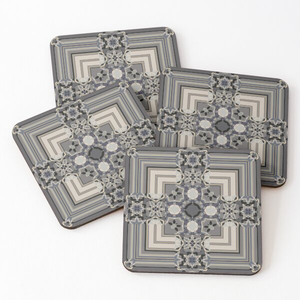 Item preview, Grey Flower Garland Surface Pattern by Jenny Meehan 13 designed and sold by Jenny Meehan Art Prints and Patterns .