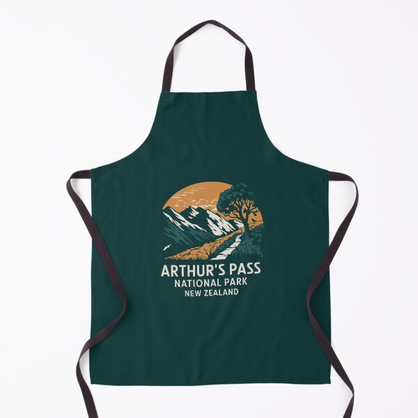 Item preview, Arthur's Pass National Park logo emblem #3 designed and sold by ArtFusion-Shop.
