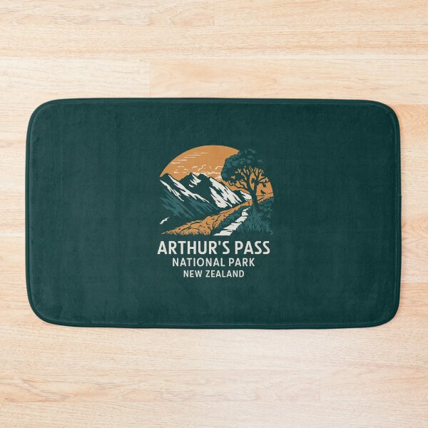 Item preview, Arthur's Pass National Park logo emblem #3 designed and sold by ArtFusion-Shop.