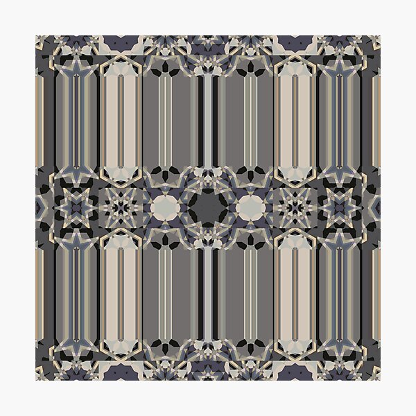 Item preview,  Grey Flower Garland Surface Pattern by Jenny Meehan 14,  designed and sold by Jenny Meehan Art Prints and Patterns  .