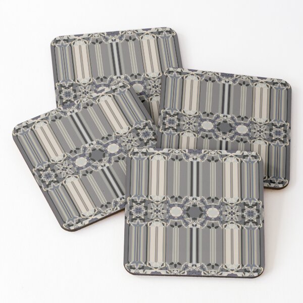 Item preview, Grey Flower Garland Surface Pattern by Jenny Meehan 14, designed and sold by Jenny Meehan Art Prints and Patterns .