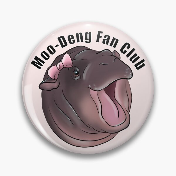 Item preview, Moo-Deng Fan Club designed and sold by AN3REN.