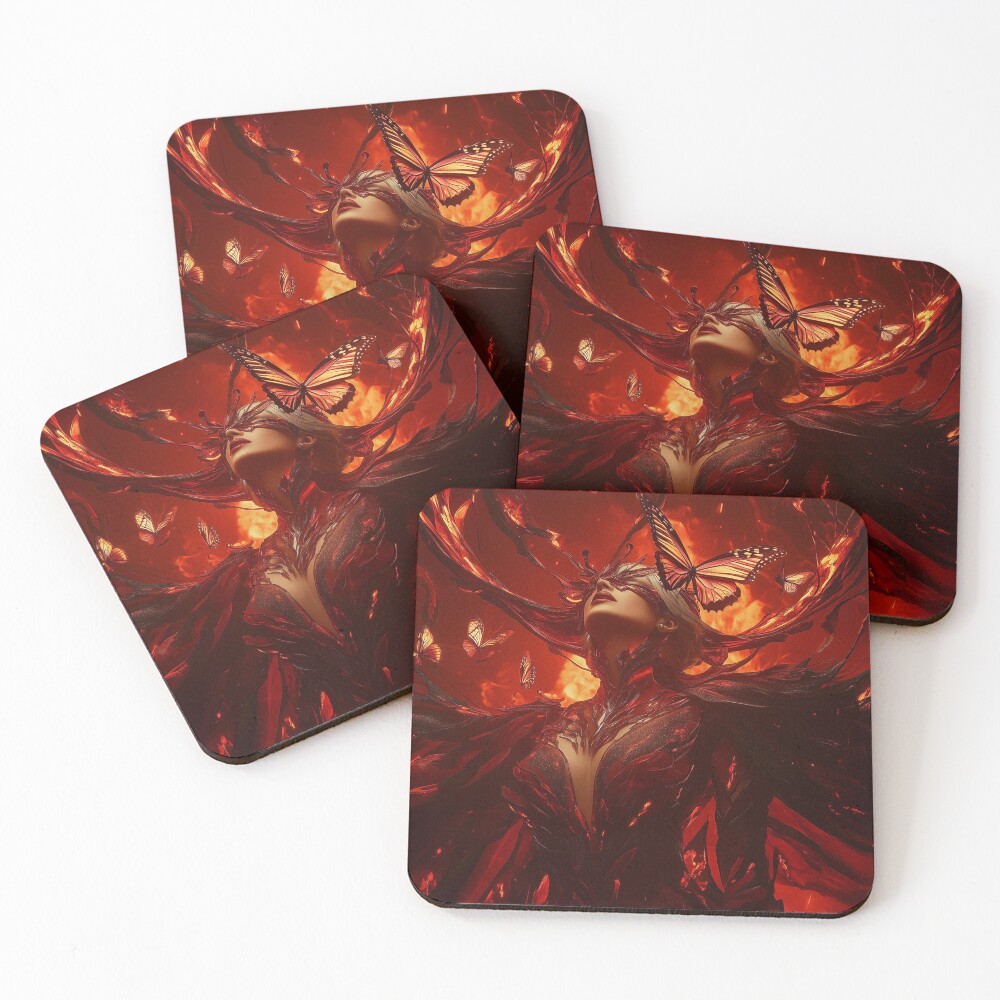 Item preview, Coasters (Set of 4) designed and sold by RiriCoShop.