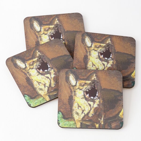 Item preview, Barking dog in rusty sheet metal designed and sold by Michał Ogiński.