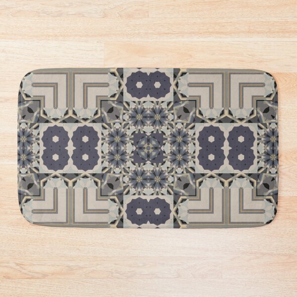 Item preview,  Grey Flower Garland Surface Pattern by Jenny Meehan 15 designed and sold by Jenny Meehan Art Prints and Patterns  .