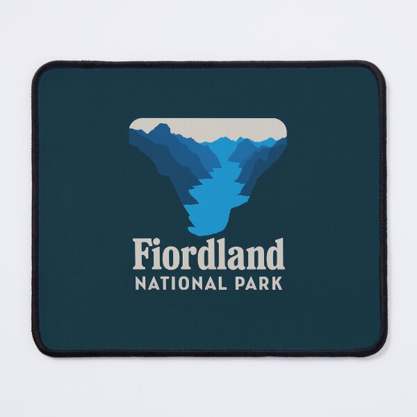 Item preview, Fiordland National Park logo emblem designed and sold by ArtFusion-Shop.