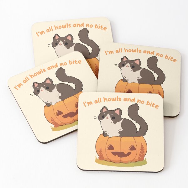 Item preview, Cute Cat on Pumpkin Illustration - Halloween Theme designed and sold by -DEEWOLF-.
