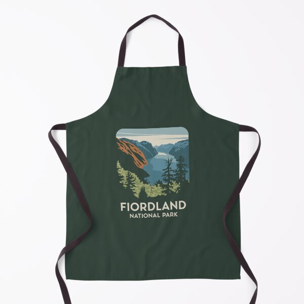 Item preview, Fiordland National Park logo emblem #2 designed and sold by ArtFusion-Shop.