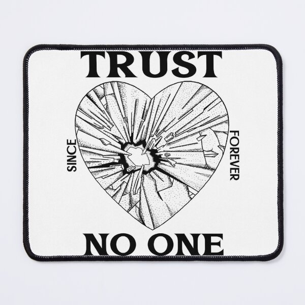 Item preview, Trust no one designed and sold by Tracetees.