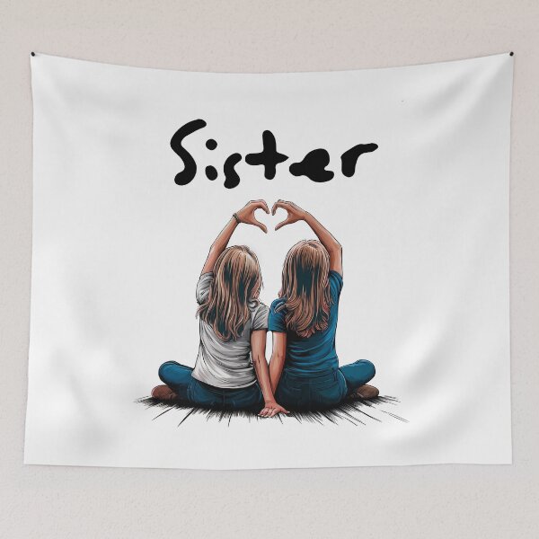Item preview, Best sister, Best Friend, Twins designed and sold by FunnyShop4you.