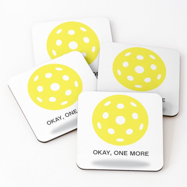 Item preview, Pickleball Okay One More Yellow pickleball designed and sold by field3.