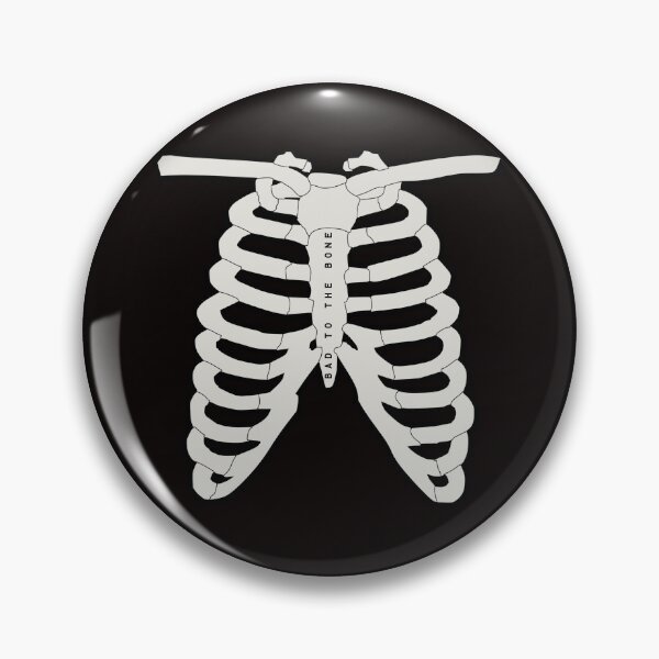Item preview, Halloween | Skelton | Bad to the Bone | Funny Skeleton shirt designed and sold by FitEnvy.