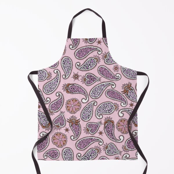 Item preview, Candy Pink Leopard Print Paisley Pattern designed and sold by schorrnuff.