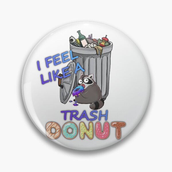 Item preview, Trash Donut designed and sold by LoneCrowArts.