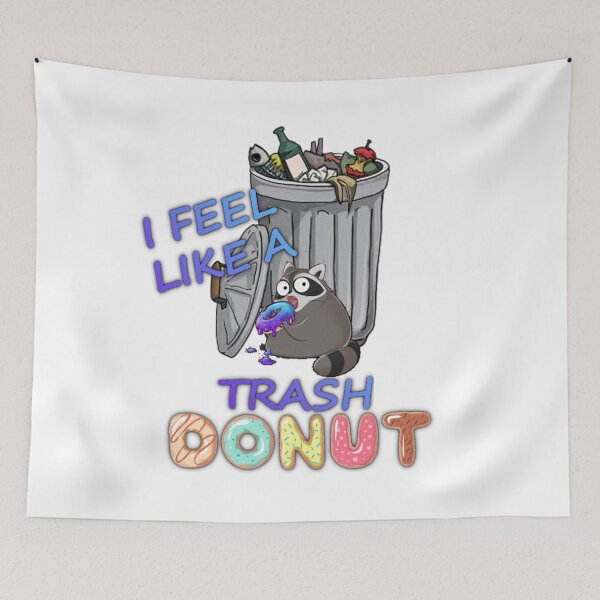 Item preview, Trash Donut designed and sold by LoneCrowArts.