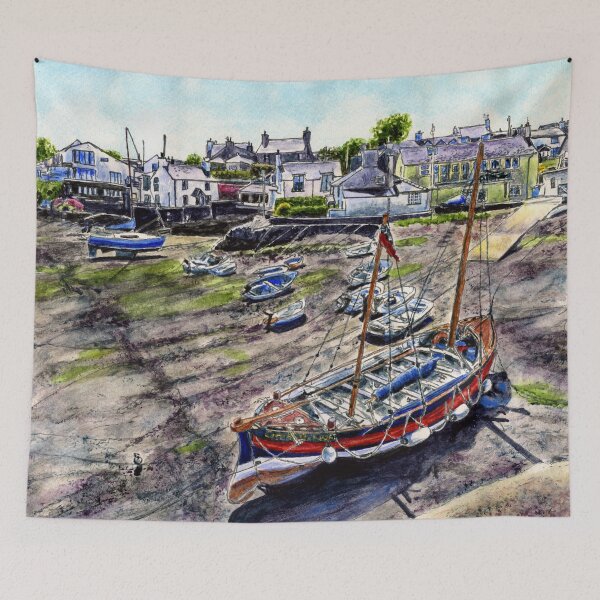 Item preview, The Charles Henry Ashley in the Harbour, Cemaes Bay, Ynys Môn in June 2022 designed and sold by LymphomaLass.