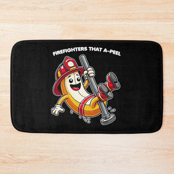 Item preview, Banana Firefighter - Firefighters That A-PEEL designed and sold by MaateoDesign.