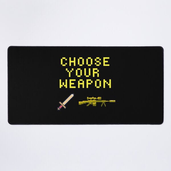 Item preview, Choose your Weapon Nerd! designed and sold by ClassicRetroism.