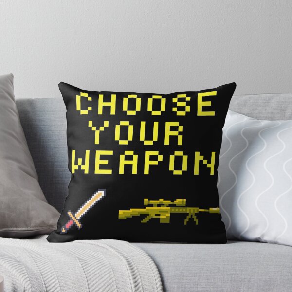 Item preview, Choose your Weapon Nerd! designed and sold by ClassicRetroism.