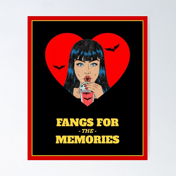 Item preview, Fangs For The Memories Halloween 24 designed and sold by TNotApparel.