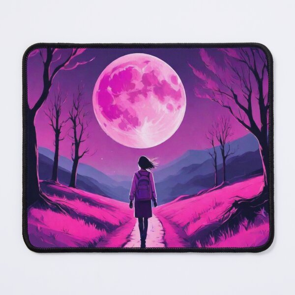 Item preview, PINK MOON EVENING STROLL designed and sold by Arts4U.