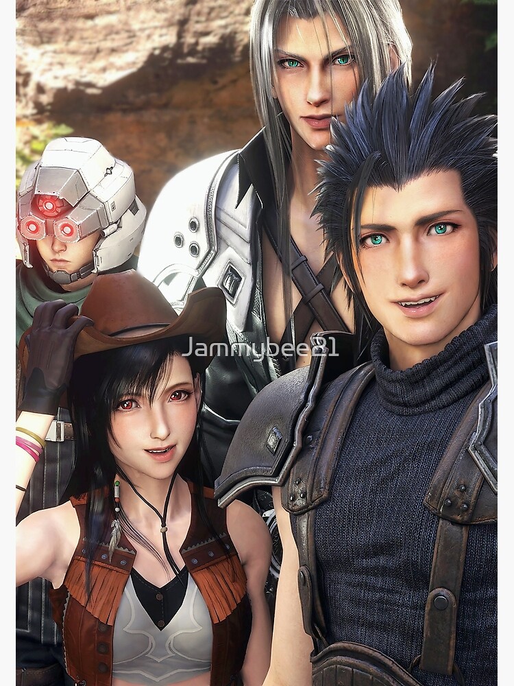 Crisis Core Zack Tifa Sephiroth Selfie