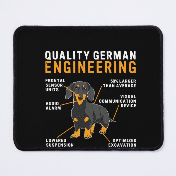 Item preview, Quality German Engineering - Dachshund Lover Wiener Dog designed and sold by GrahamEllis.