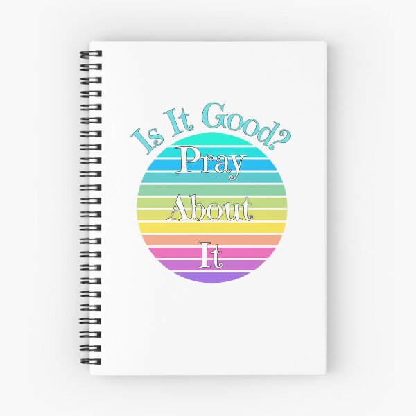Item preview, Is It God? Pray About It, Kids, teal designed and sold by Redeemed365.