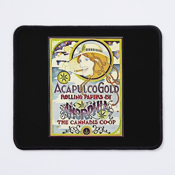 Item preview, Acapulco Gold Poster:Retro poster Cannabis Community:Amorphia designed and sold by OwlWorks.