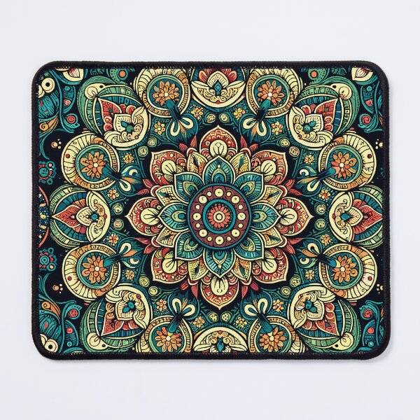 Item preview, Trippy Psychedelic Mandala Pattern designed and sold by RayCrimson.