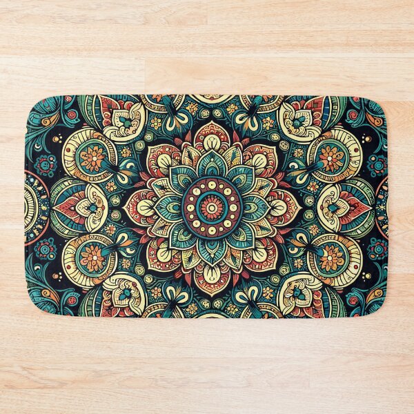Item preview, Trippy Psychedelic Mandala Pattern designed and sold by RayCrimson.