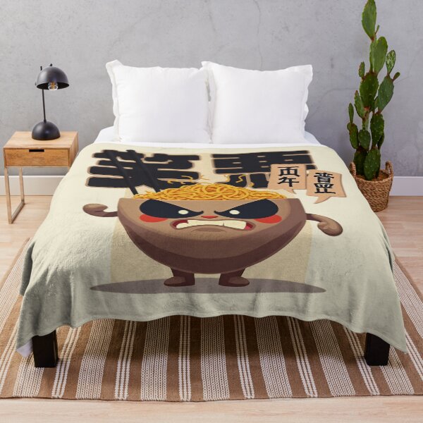 Item preview, Angry Noodle Bowl Character | Fun Asian Food Art designed and sold by IAPICTURE.