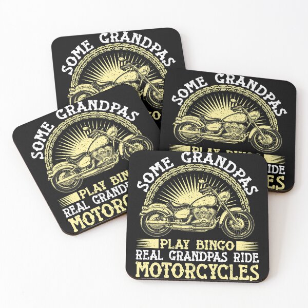Item preview, Some Grandpas Play Bingo Real Grandpas Ride Motorcycles designed and sold by GrahamEllis.