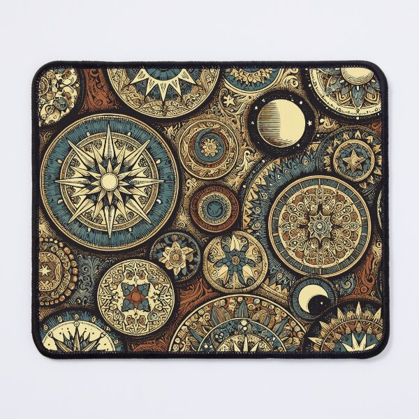 Item preview, Vintage Victorian Celestial Pattern designed and sold by RayCrimson.