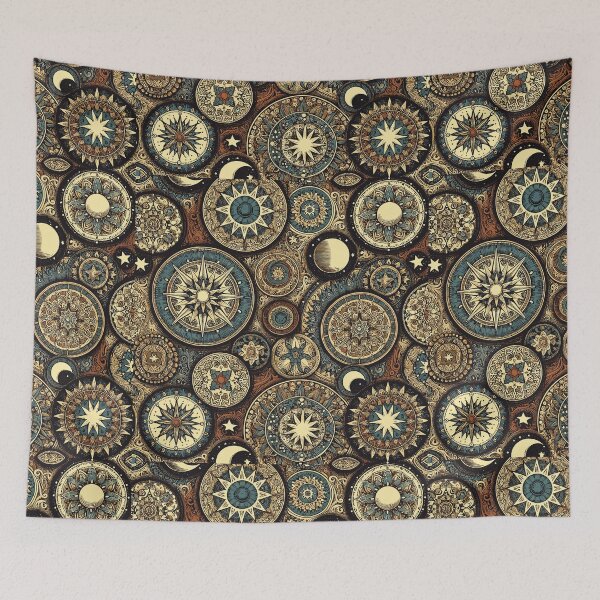 Item preview, Vintage Victorian Celestial Pattern designed and sold by RayCrimson.