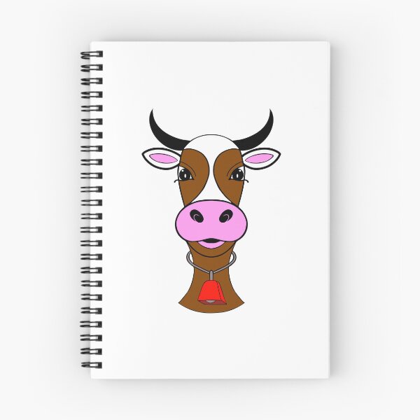 Item preview, Cow Head Red Cow Bell designed and sold by Sartoris Art.