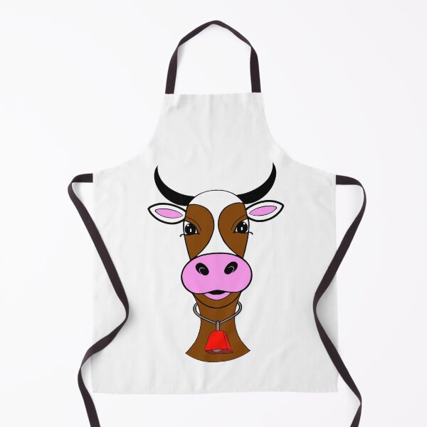 Item preview, Cow Head Red Cow Bell designed and sold by Sartoris Art.